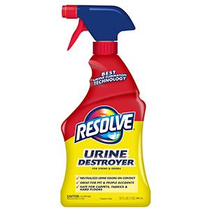 PET CLEANING RESOLVE URINE DESTROYER RB